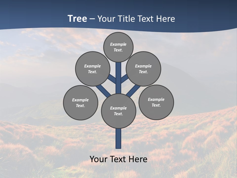 Blyznytsya Mountains Ukraine PowerPoint Template