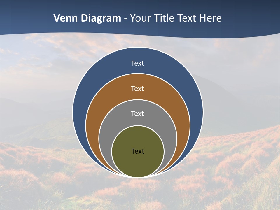 Blyznytsya Mountains Ukraine PowerPoint Template
