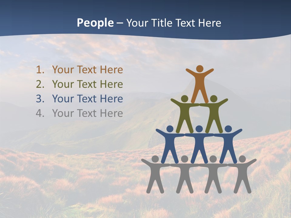 Blyznytsya Mountains Ukraine PowerPoint Template