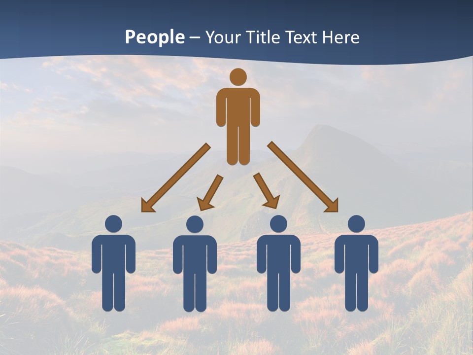 Blyznytsya Mountains Ukraine PowerPoint Template