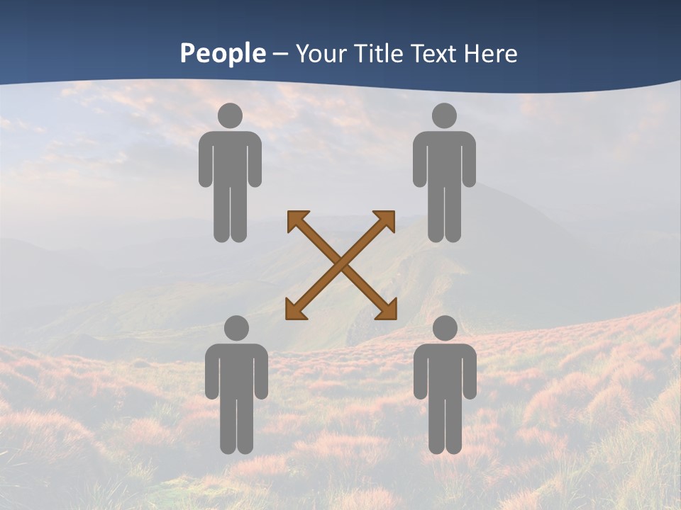 Blyznytsya Mountains Ukraine PowerPoint Template