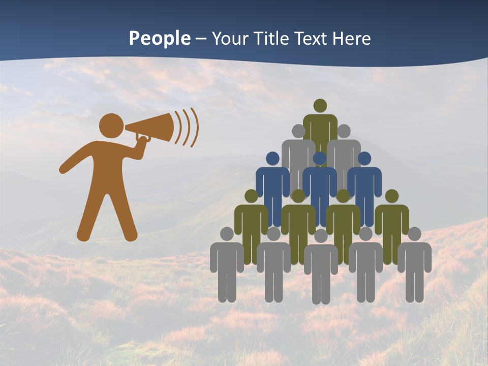 Blyznytsya Mountains Ukraine PowerPoint Template