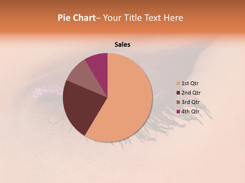 Long Eyelashes PowerPoint Template