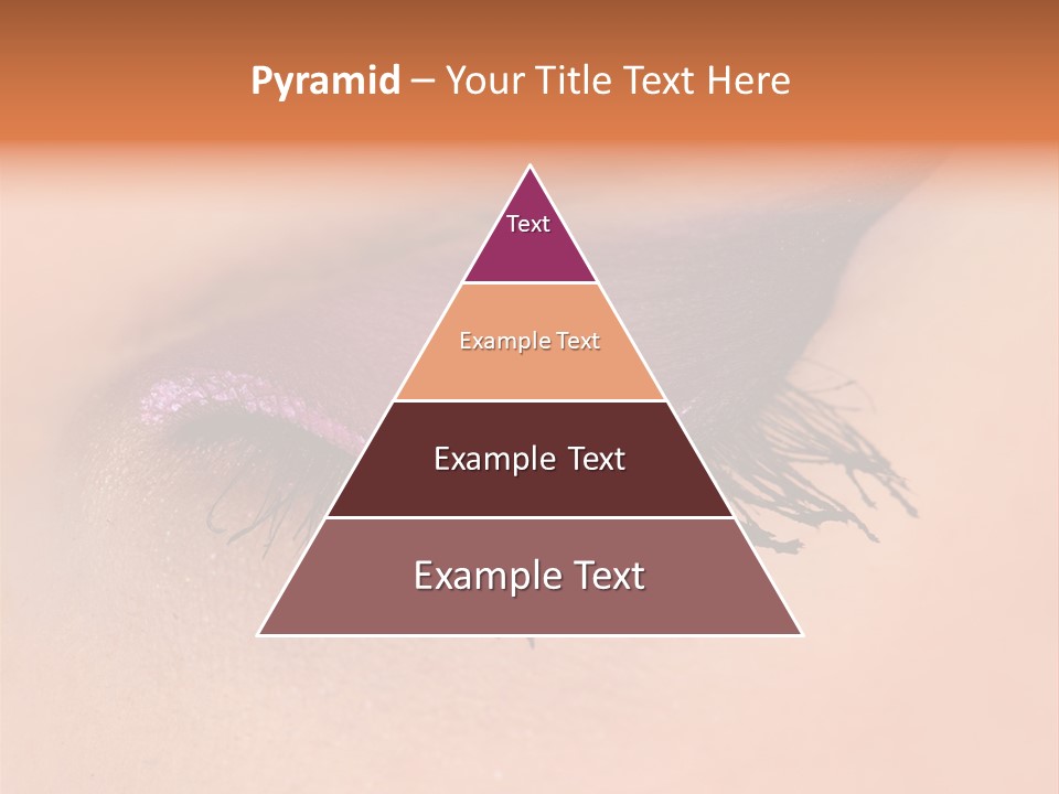 Long Eyelashes PowerPoint Template