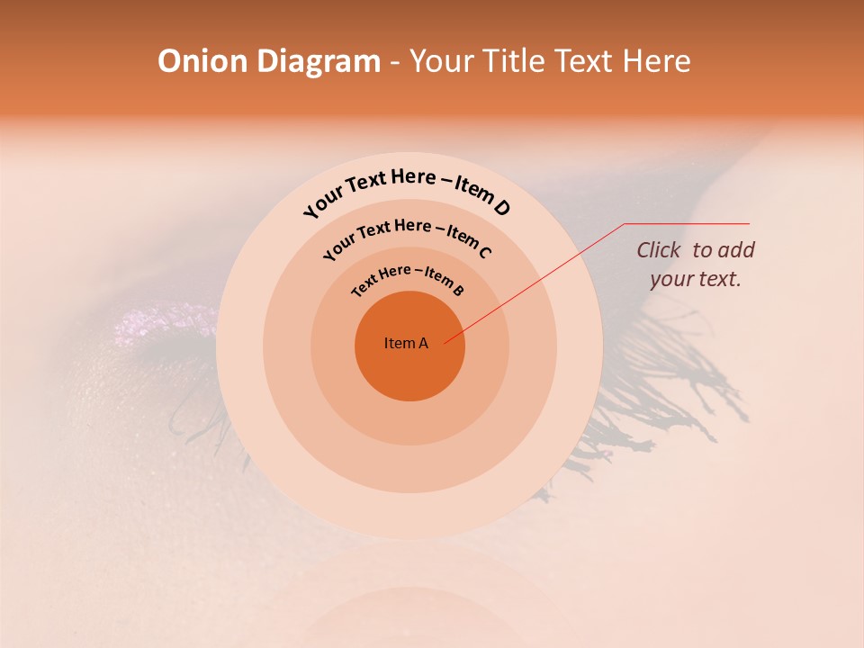 Long Eyelashes PowerPoint Template