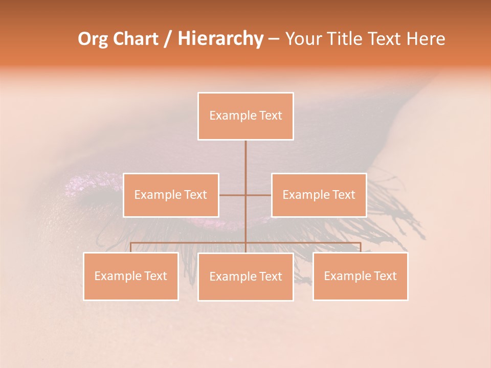 Long Eyelashes PowerPoint Template