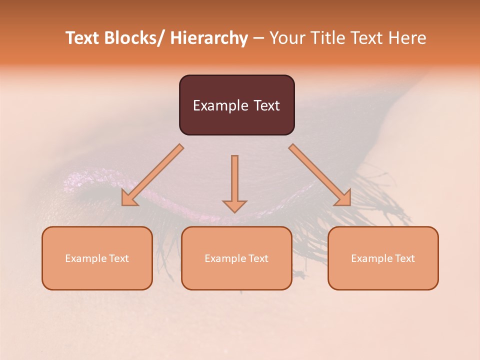 Long Eyelashes PowerPoint Template