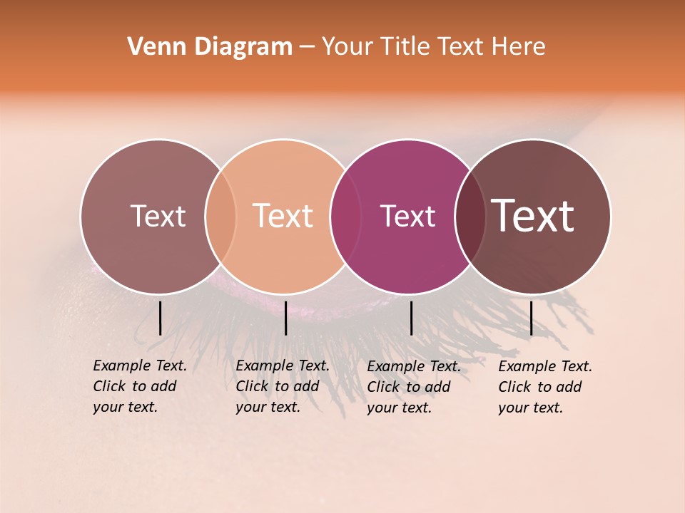 Long Eyelashes PowerPoint Template