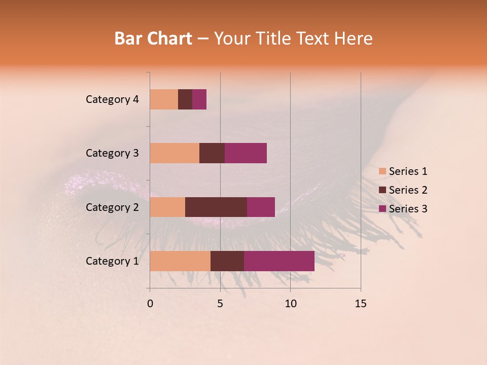 Long Eyelashes PowerPoint Template