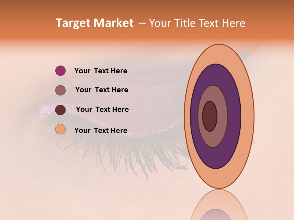 Long Eyelashes PowerPoint Template