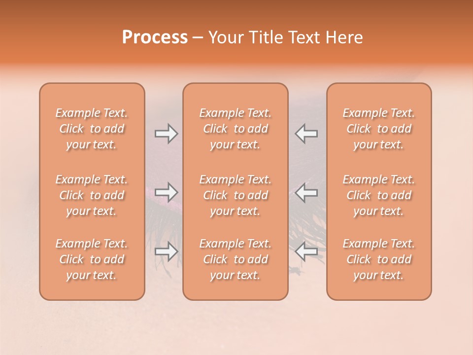 Long Eyelashes PowerPoint Template