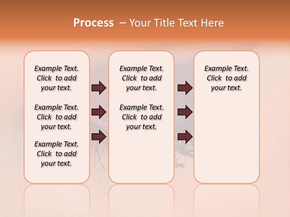 Long Eyelashes PowerPoint Template