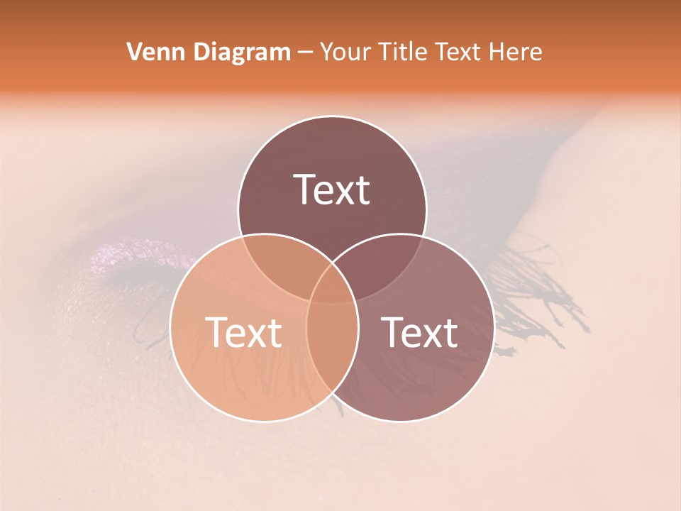 Long Eyelashes PowerPoint Template