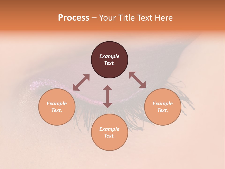 Long Eyelashes PowerPoint Template