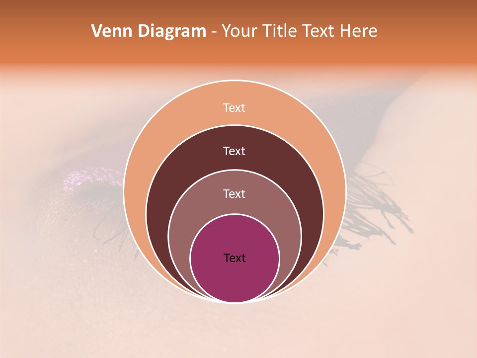 Long Eyelashes PowerPoint Template