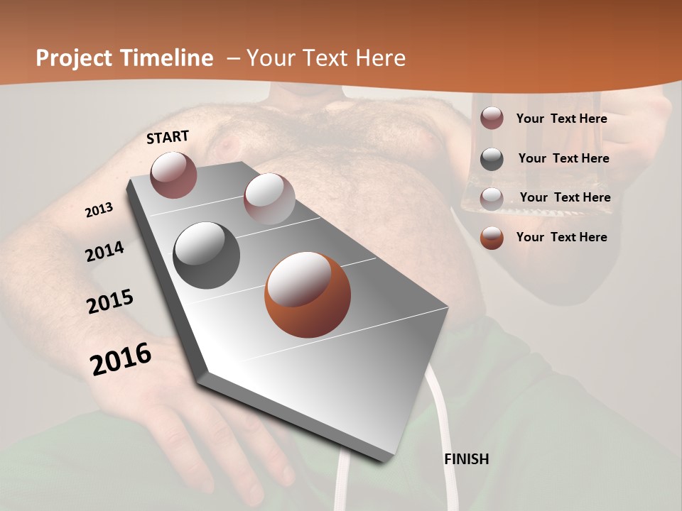 Fat Man Beer PowerPoint Template