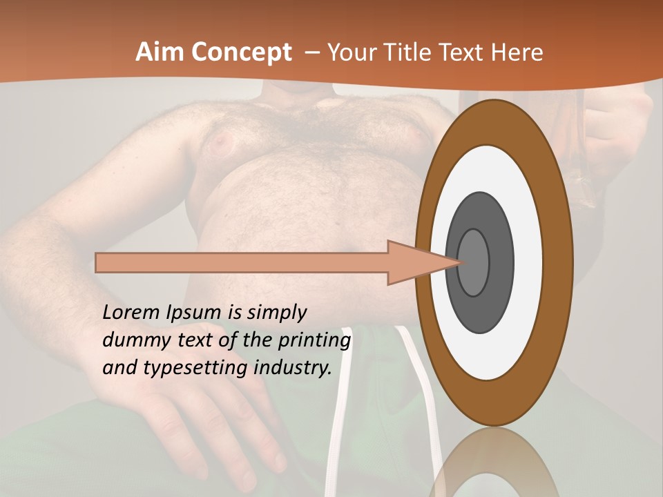 Fat Man Beer PowerPoint Template