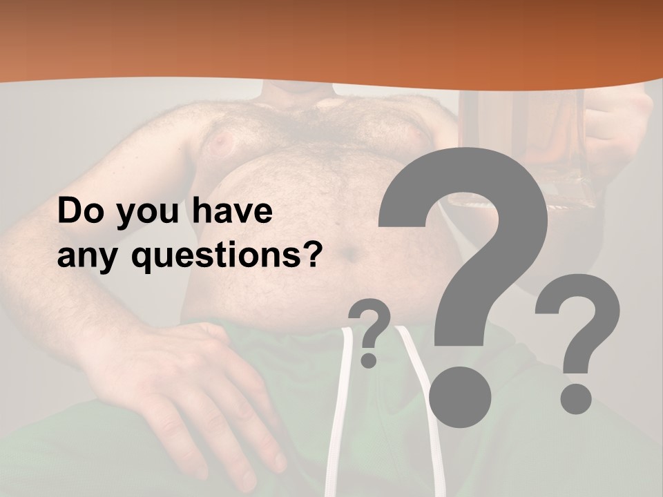 Fat Man Beer PowerPoint Template