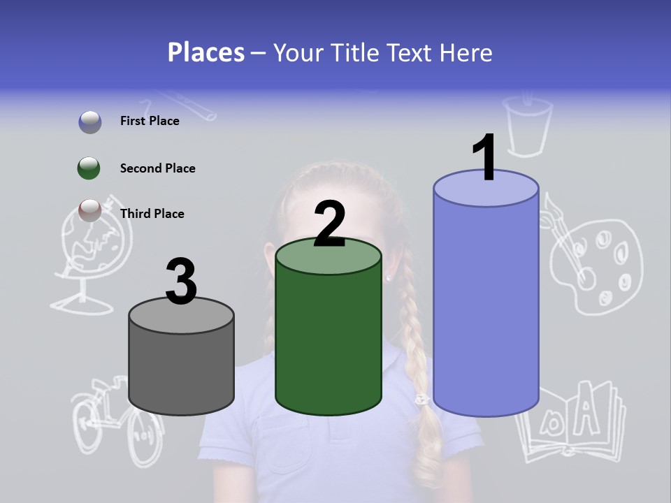 Smart Girl PowerPoint Template