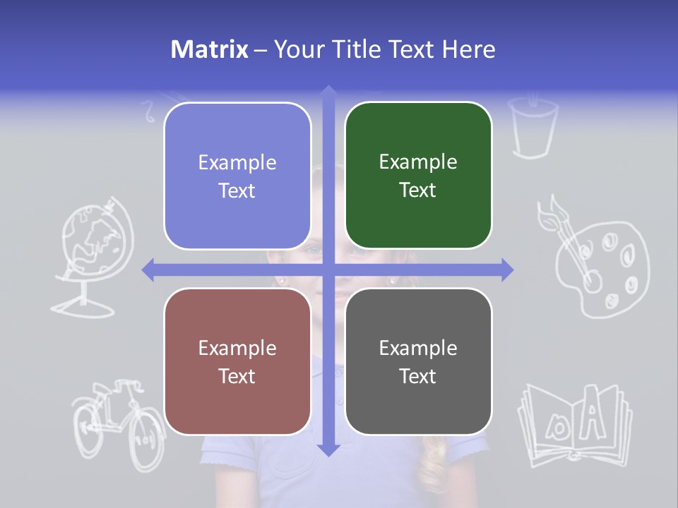 Smart Girl PowerPoint Template