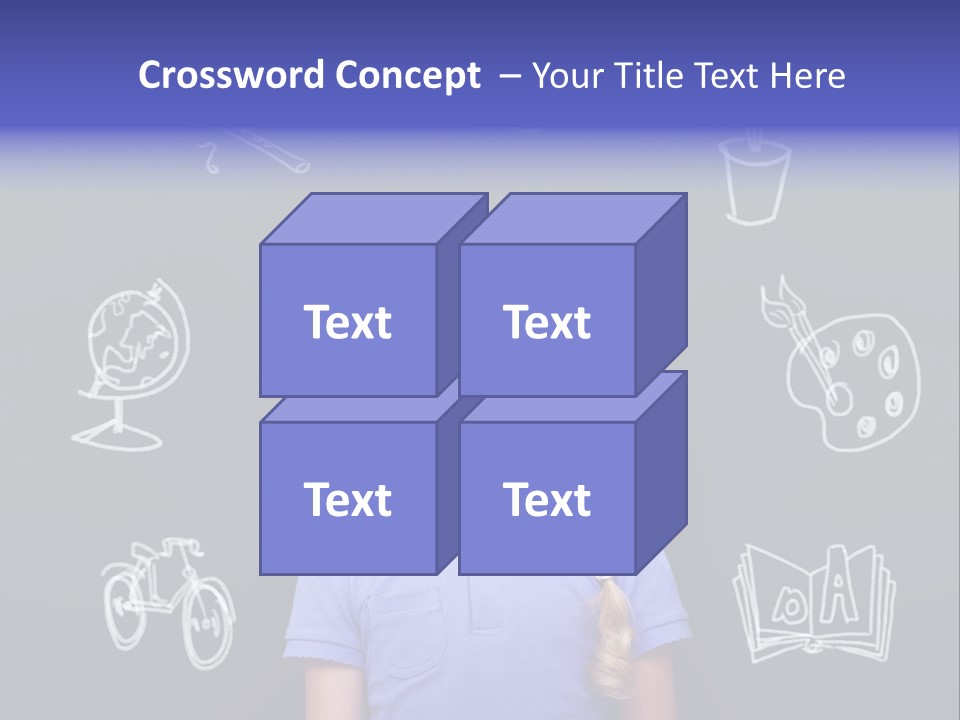 Smart Girl PowerPoint Template