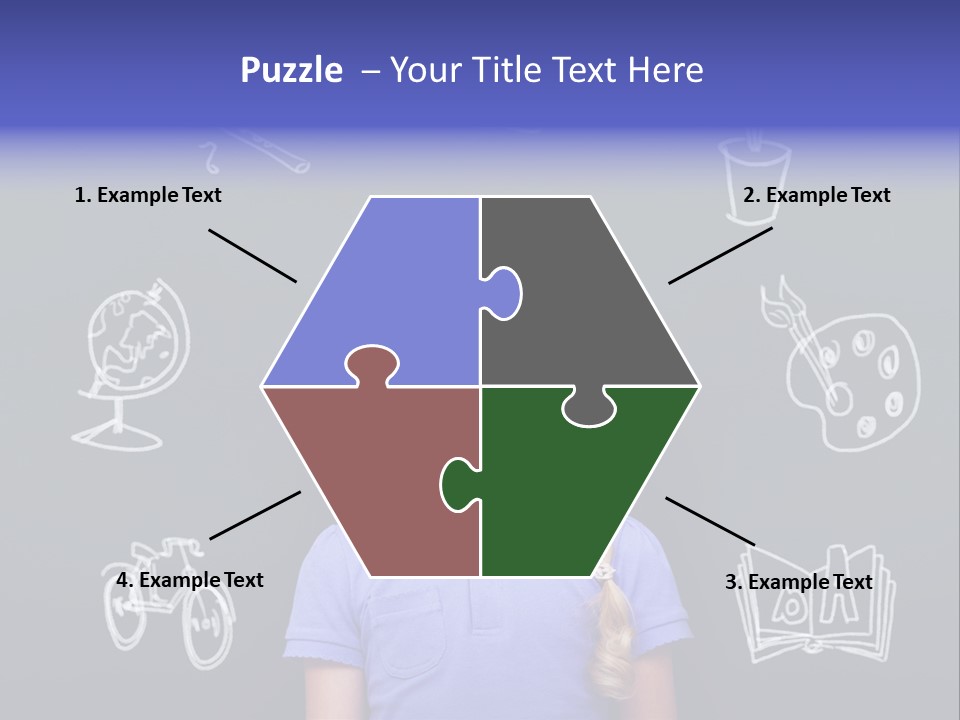 Smart Girl PowerPoint Template