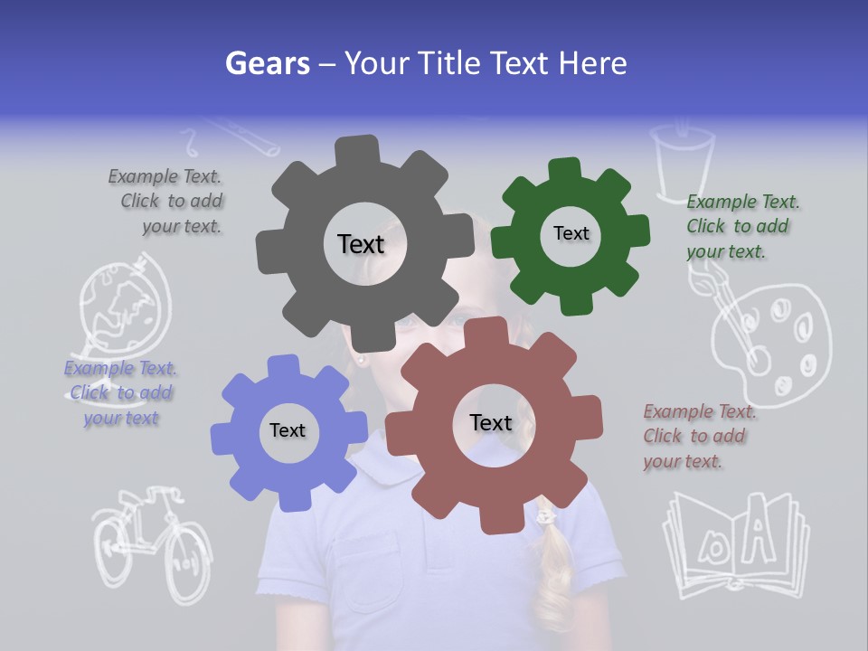 Smart Girl PowerPoint Template