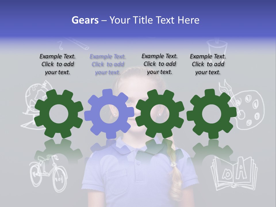 Smart Girl PowerPoint Template