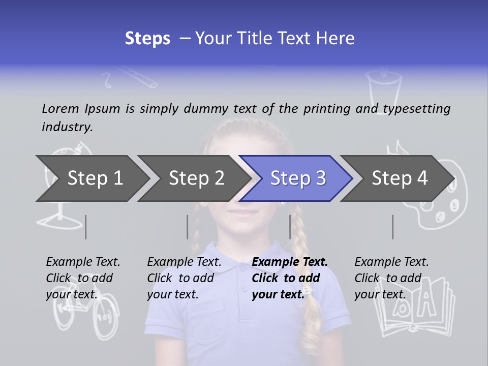 Smart Girl PowerPoint Template