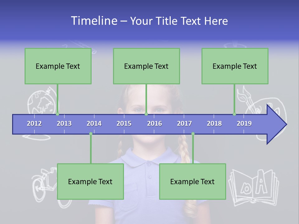 Smart Girl PowerPoint Template