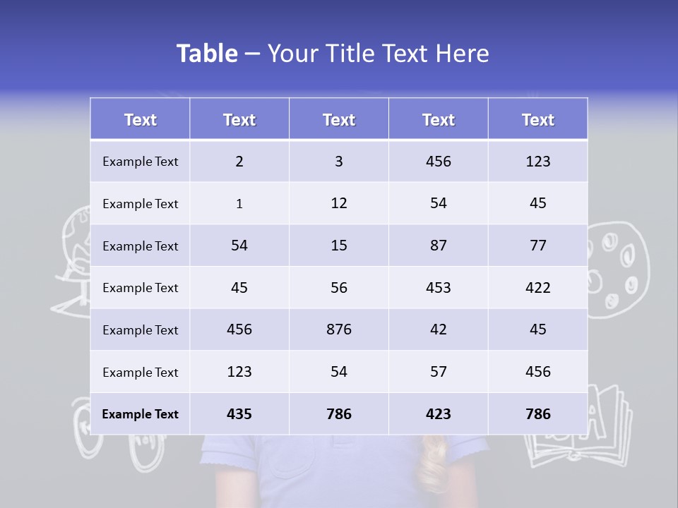 Smart Girl PowerPoint Template