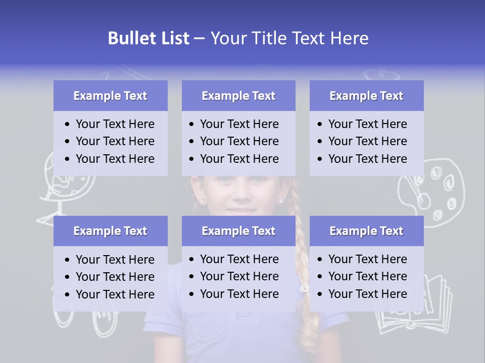 Smart Girl PowerPoint Template