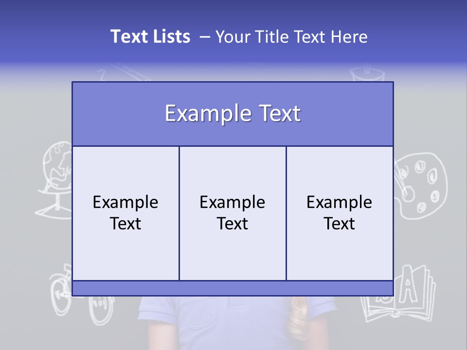 Smart Girl PowerPoint Template