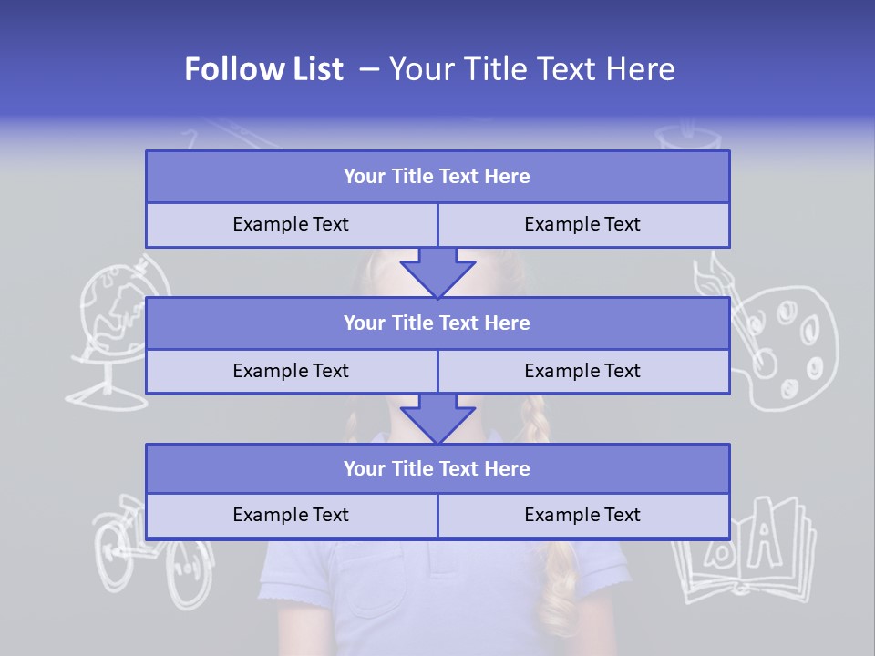 Smart Girl PowerPoint Template