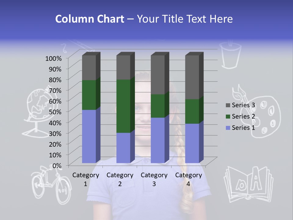Smart Girl PowerPoint Template