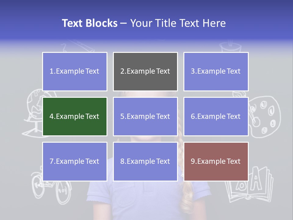 Smart Girl PowerPoint Template