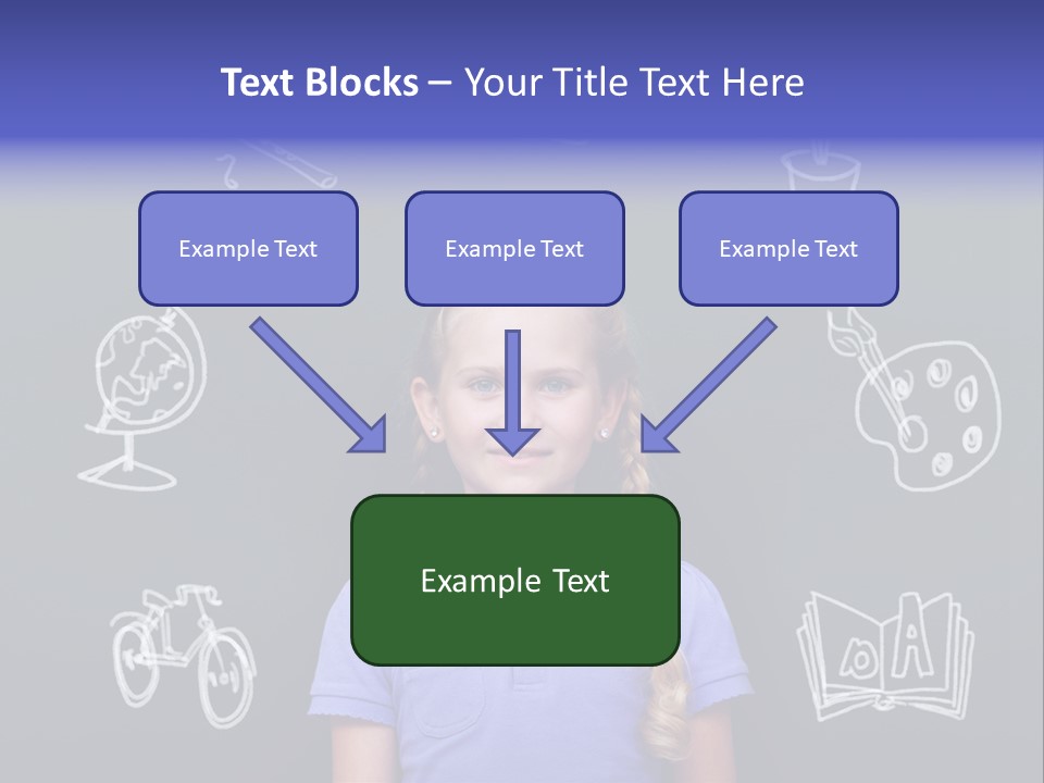 Smart Girl PowerPoint Template