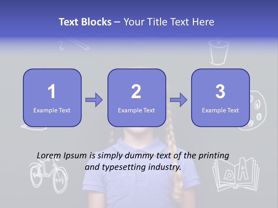 Smart Girl PowerPoint Template