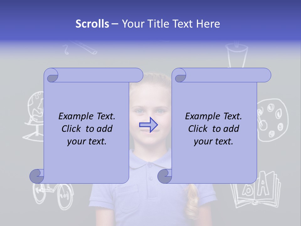 Smart Girl PowerPoint Template