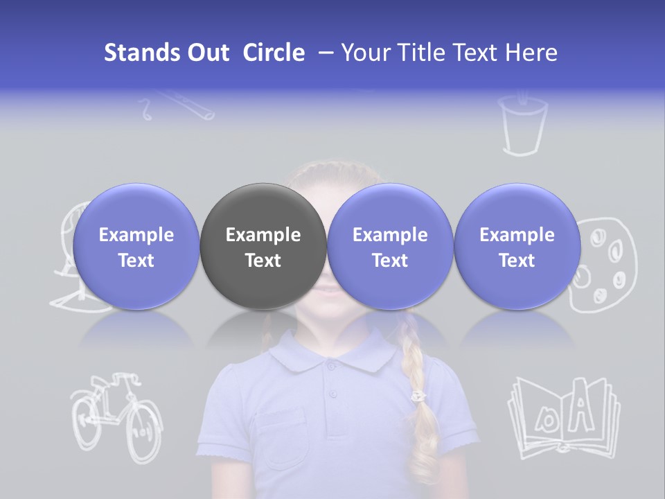 Smart Girl PowerPoint Template