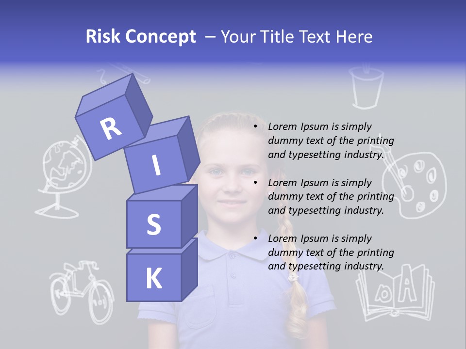 Smart Girl PowerPoint Template