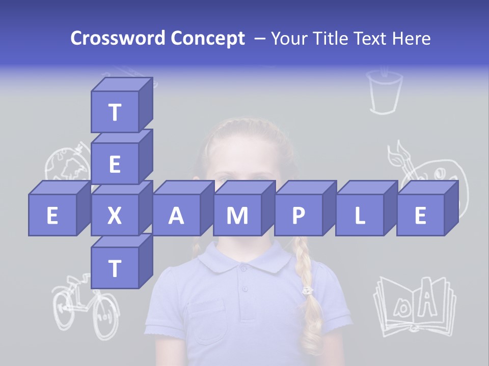 Smart Girl PowerPoint Template