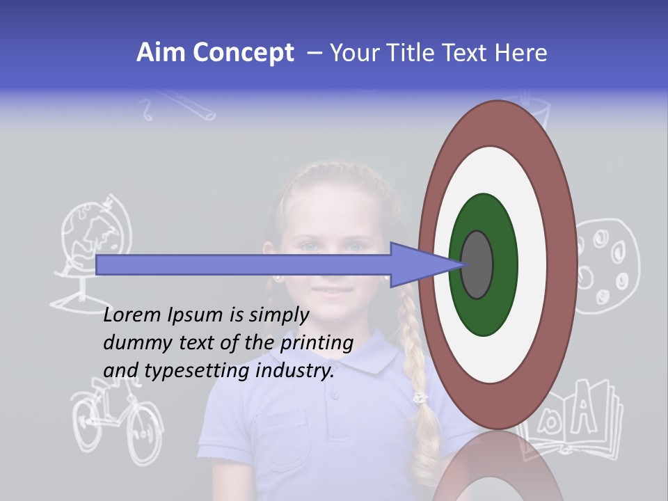 Smart Girl PowerPoint Template