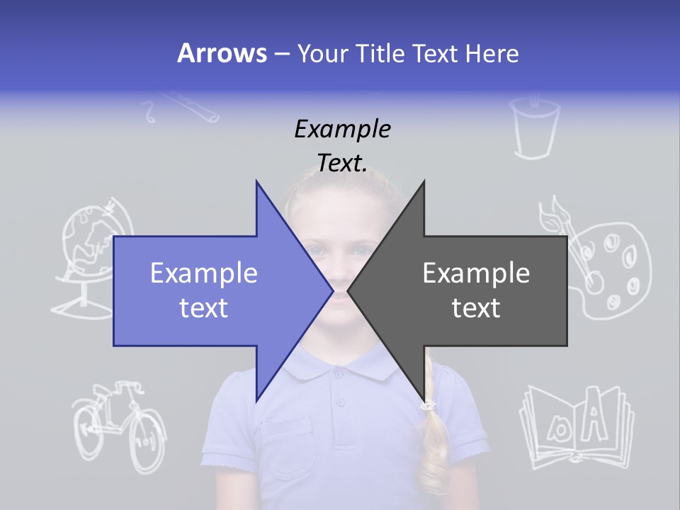 Smart Girl PowerPoint Template