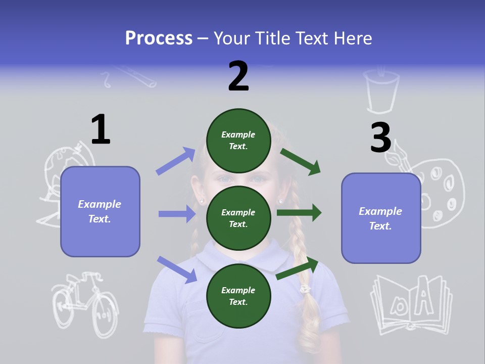 Smart Girl PowerPoint Template