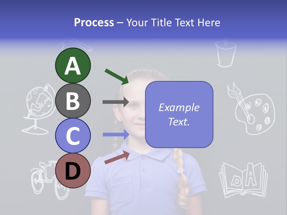 Smart Girl PowerPoint Template