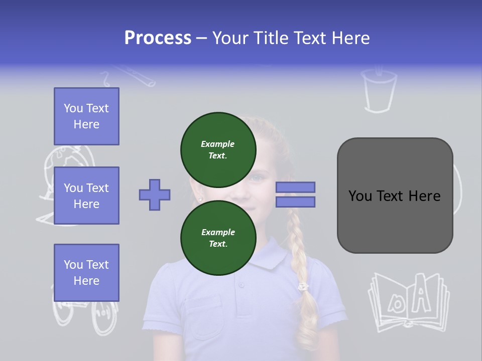 Smart Girl PowerPoint Template