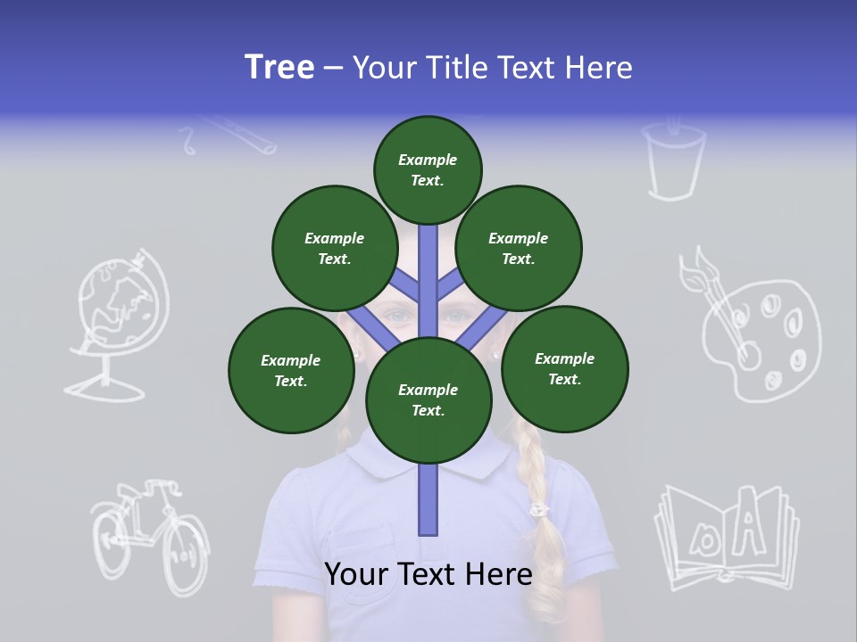 Smart Girl PowerPoint Template