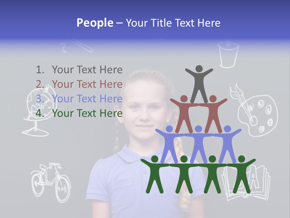 Smart Girl PowerPoint Template