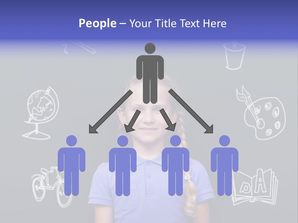 Smart Girl PowerPoint Template